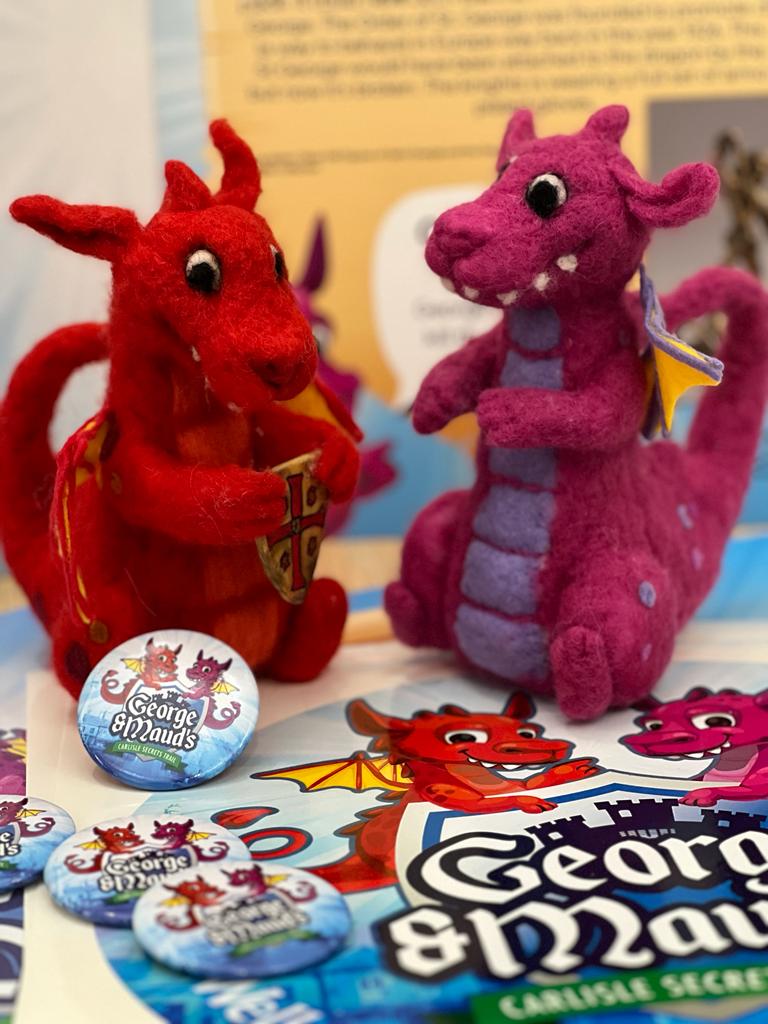 George & Maud dragons