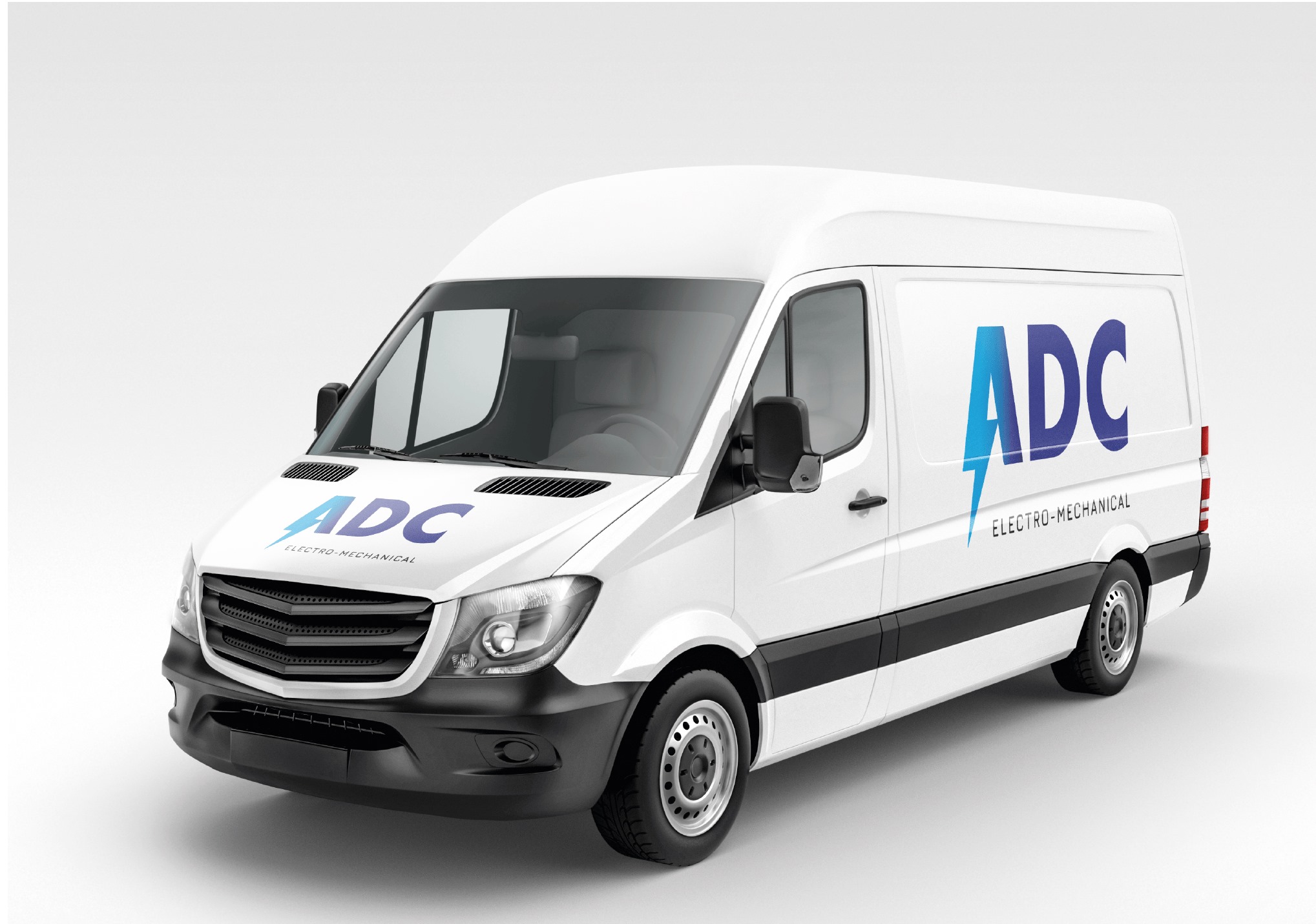 ADC Electrics branded van