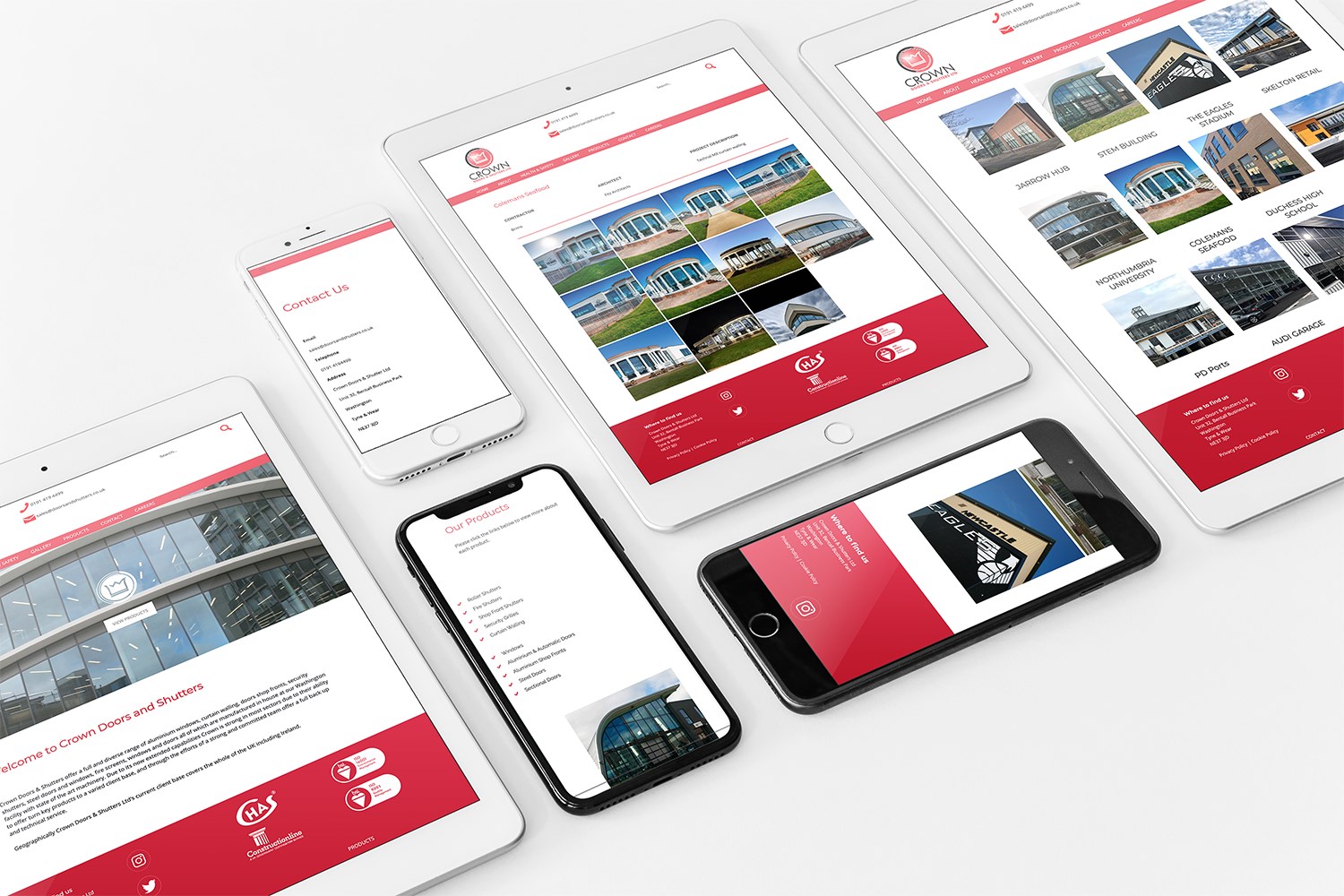 Crown and Shutters Website