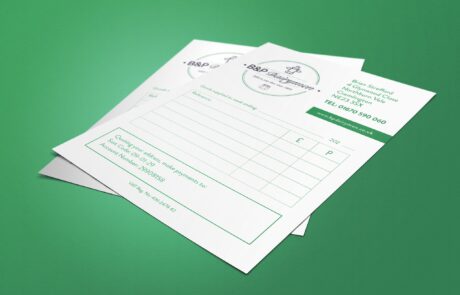 B&P Dairymen Invoice